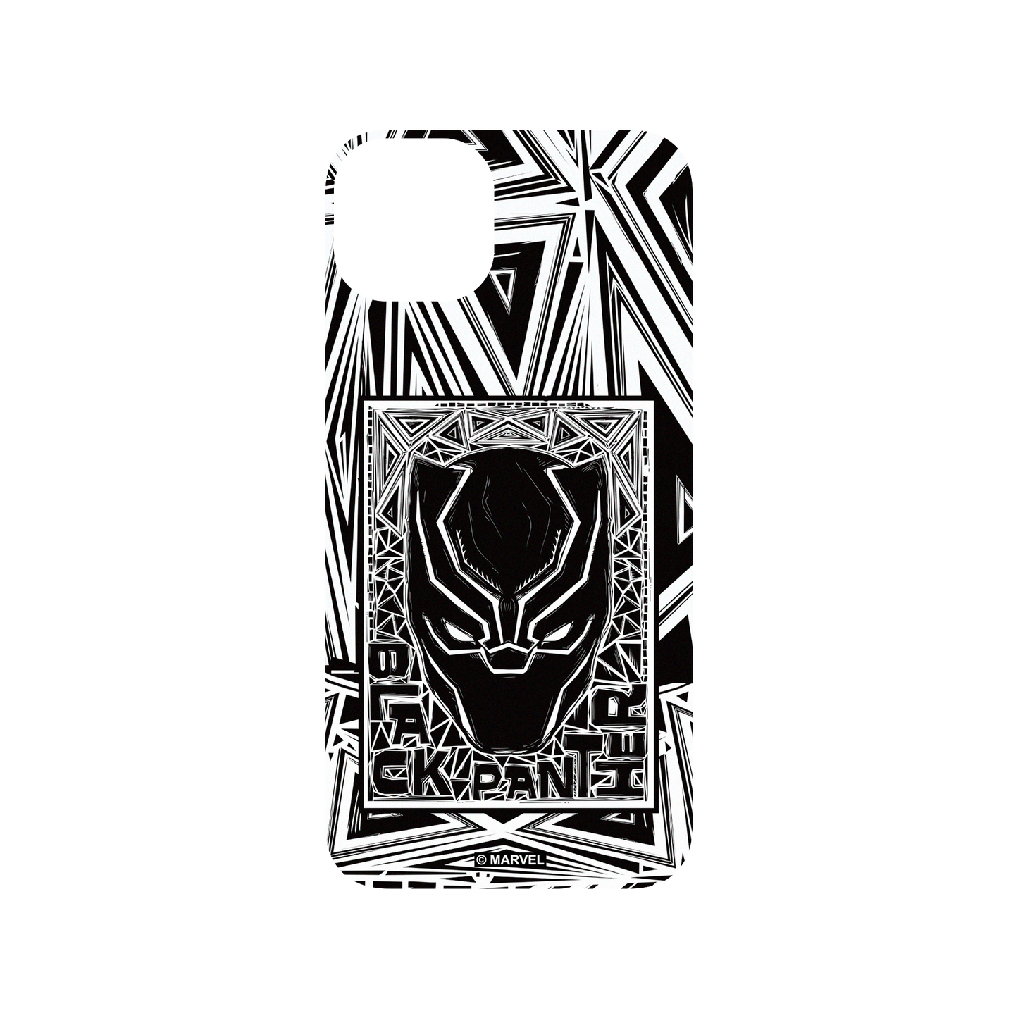 iPhone 14 Plus 犀牛盾SolidSuit (MagSafe 兼容)防摔背蓋手機殼 Marvel 漫威 - 黑豹