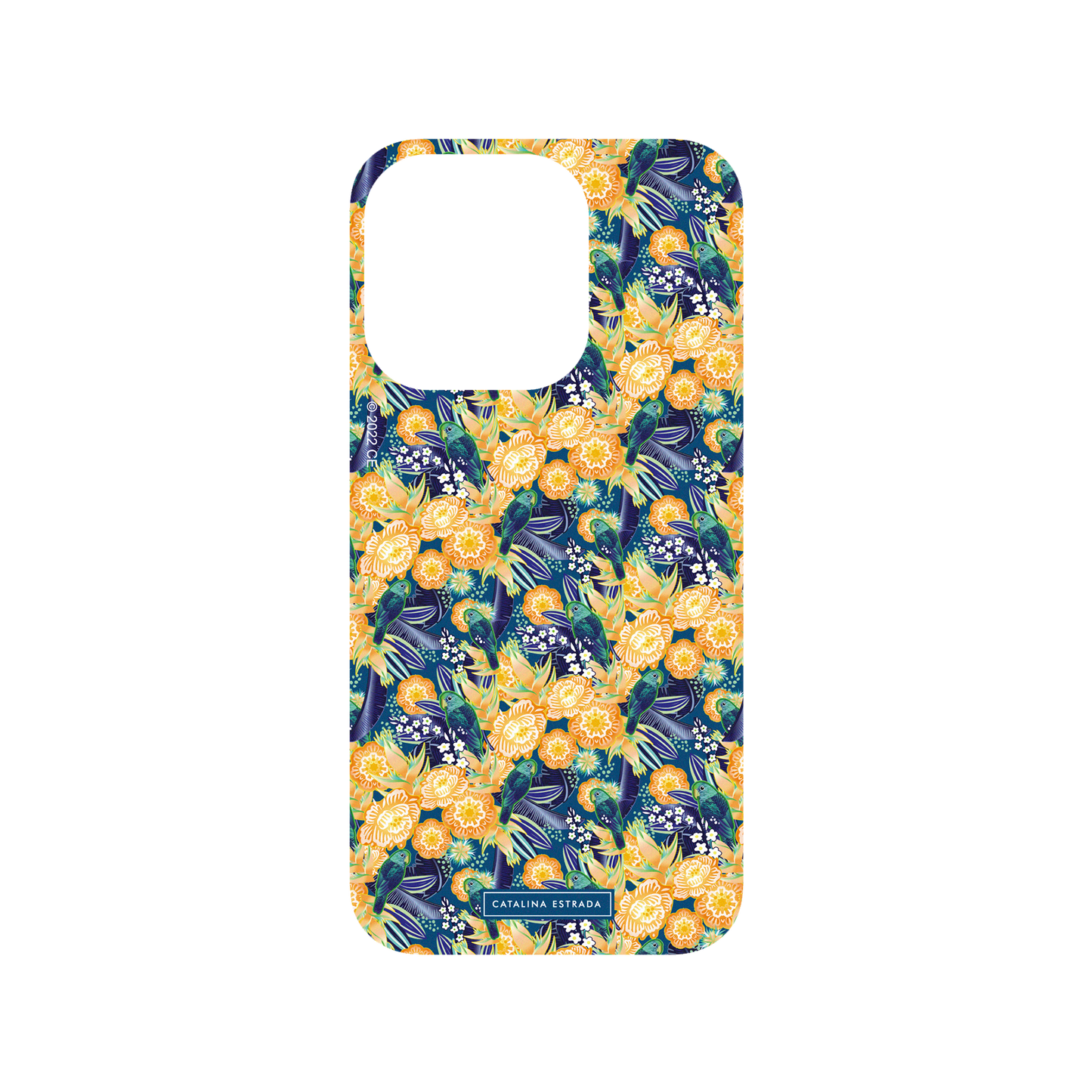 RHINOSHIELD X Catalina Estrada SolidSuit iPhone 14 Pro Case - Parrot Tropical