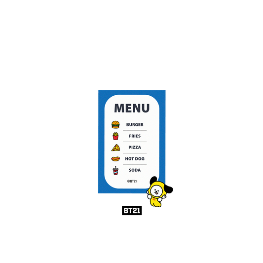 (EOL) iPhone 14 Pro Max 犀牛盾SolidSuit (MagSafe 兼容)防摔背蓋手機殼 BT21系列 - Bite-菜單 CHIMMY