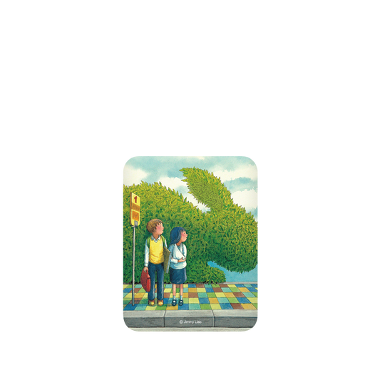 RHINOSHIELD X Jimmy SolidSuit Google Pixel 5 Case - Year of the Rabbit Series - Waiting for the Bus