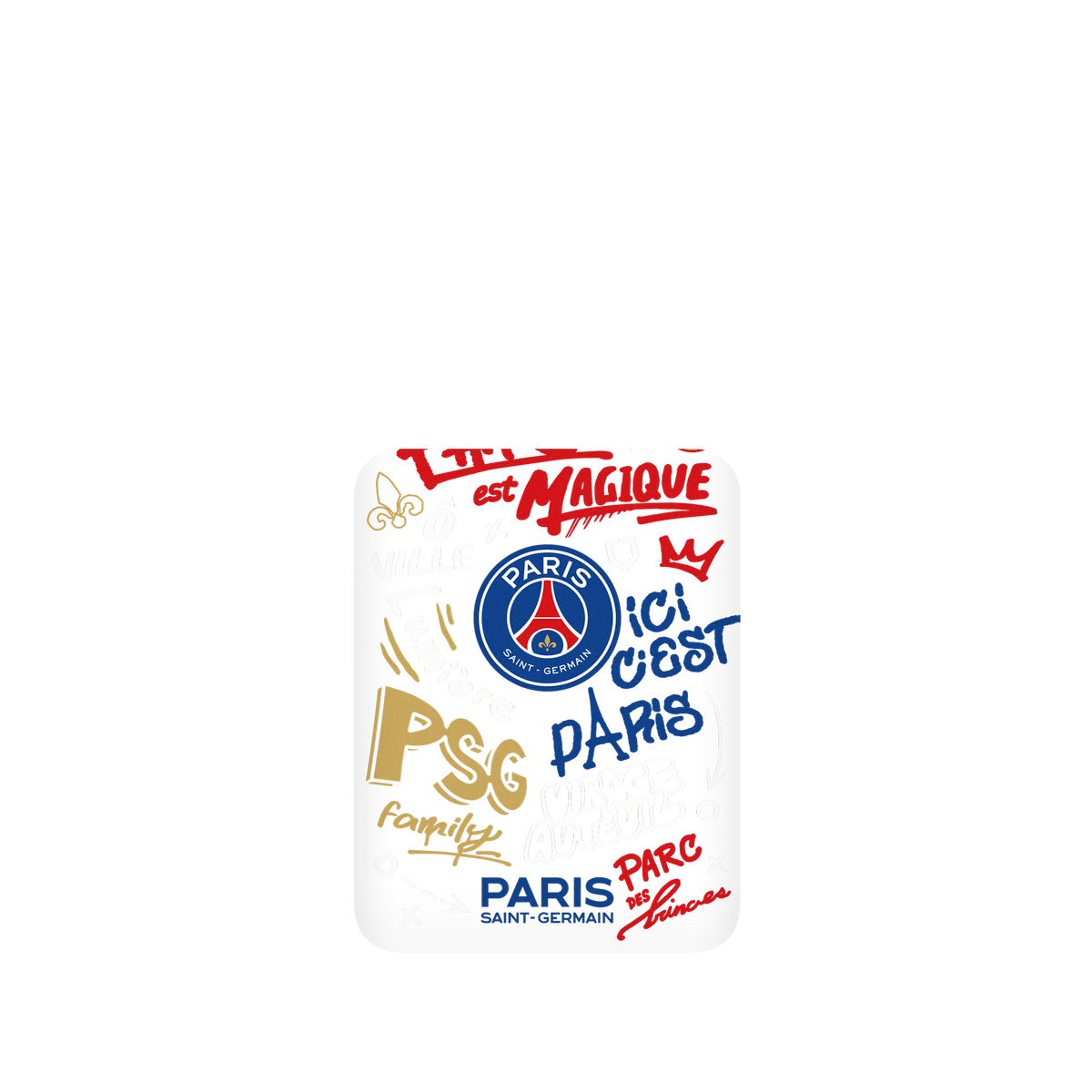 RhinoShield X PSG SolidSuit Google Pixel 5 Case - Paris Saint-Germain - Graffiti