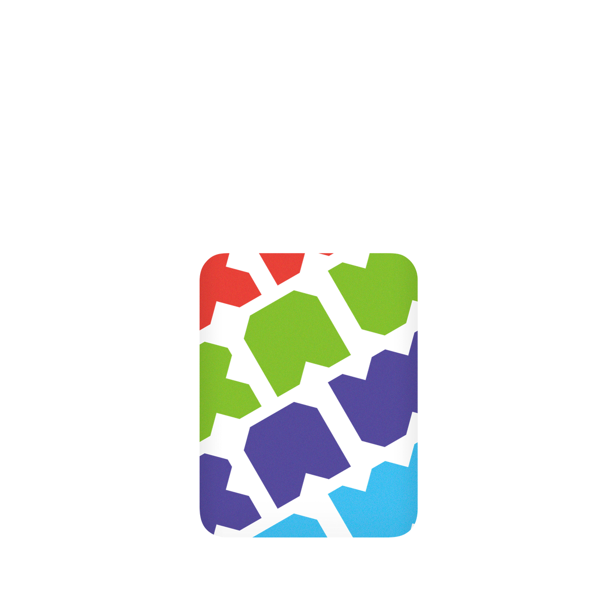 RhinoShield X JOCR SolidSuit Google Pixel 5 Case - Raw Rainbow Pattern Big