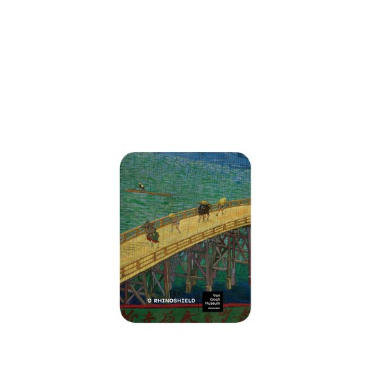 RhinoShield X Van Gogh Museum SolidSuit Google Pixel 5 Case - Bridge in the Rain (after Hiroshige)