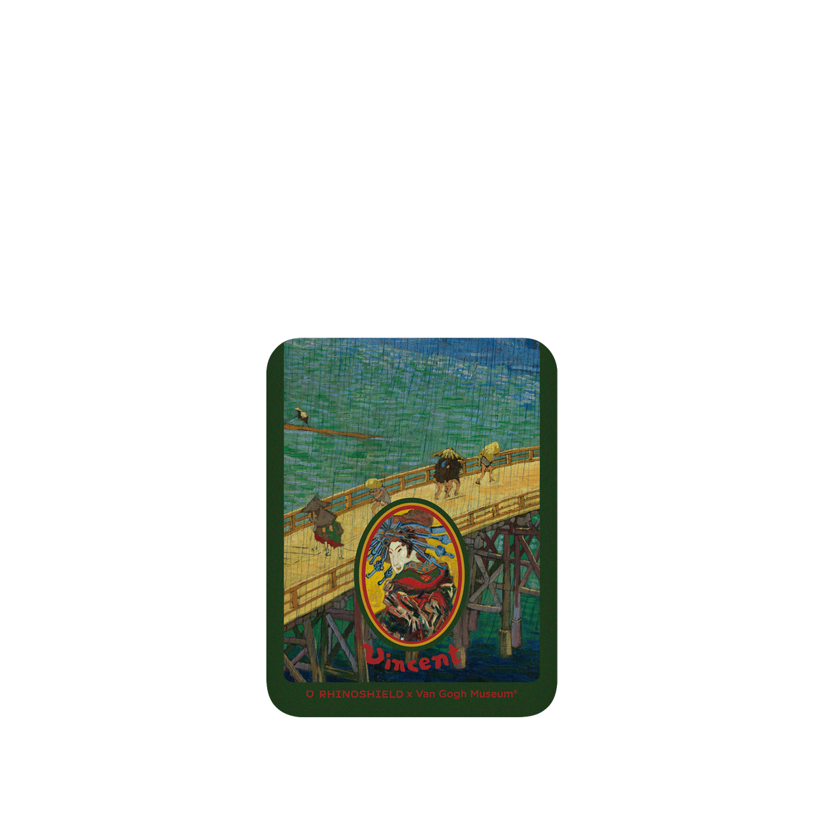 RhinoShield X Van Gogh Museum SolidSuit Google Pixel 5 Case - Bridge in the Rain - Frame