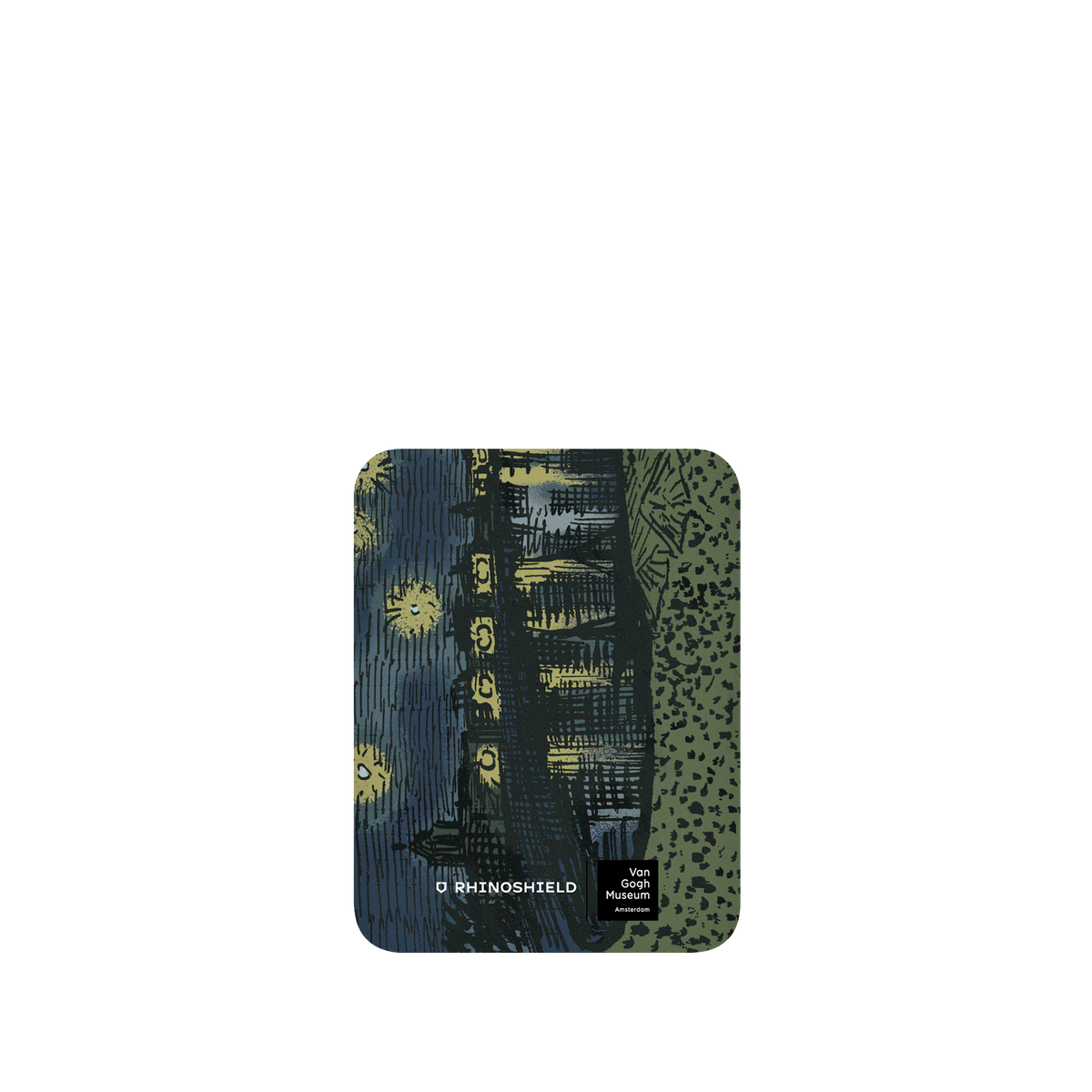 RHINOSHIELD X Van Gogh Museum  SolidSuit Google Pixel 5 Case - Sketch of Starry Night Over the Rhône - Recolored by RHINOSHIELD
