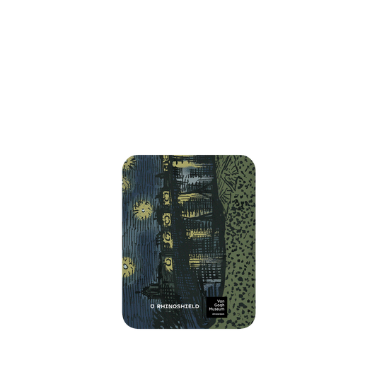 RHINOSHIELD X Van Gogh Museum  SolidSuit Google Pixel 5 Case - Sketch of Starry Night Over the Rhône - Recolored by RHINOSHIELD