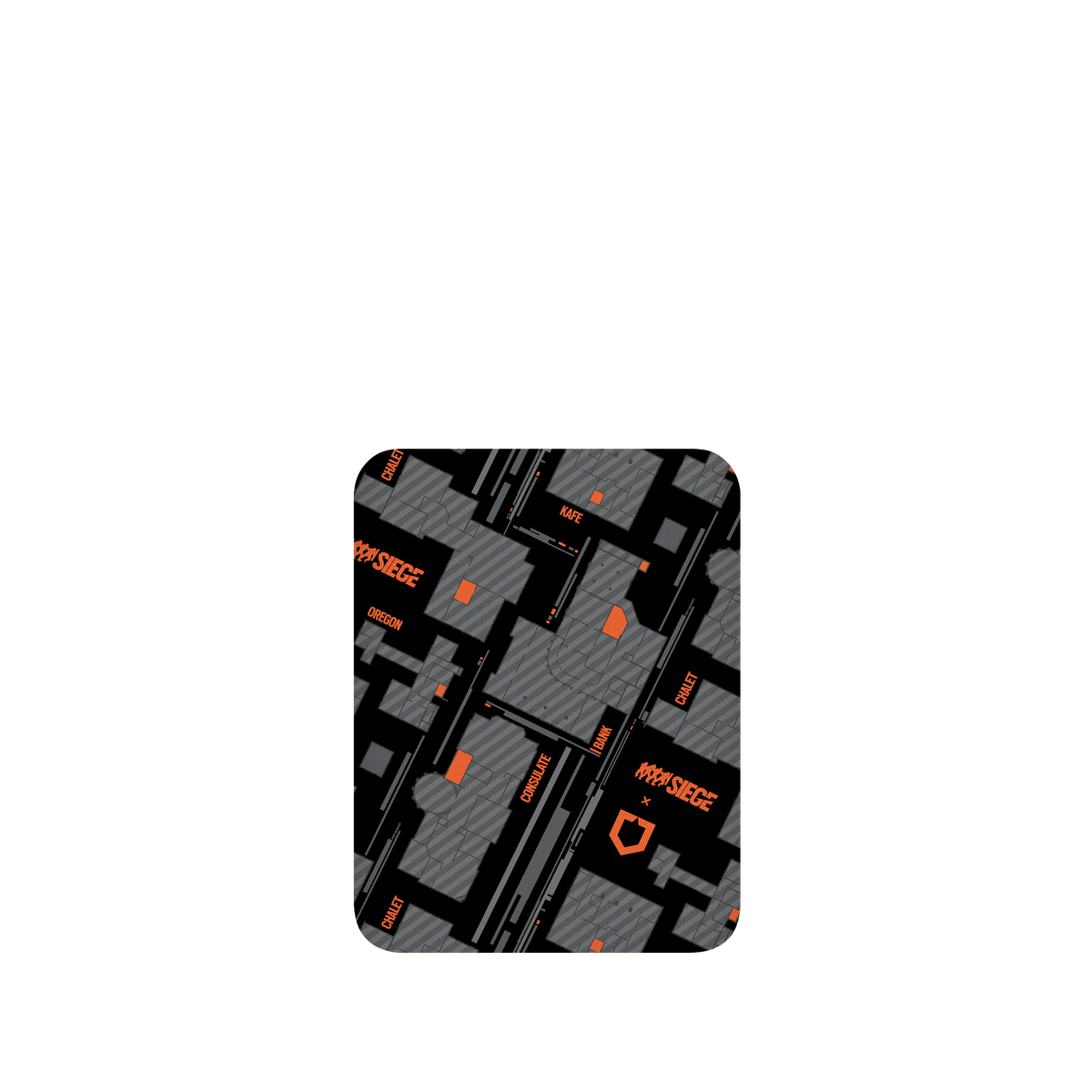 RhinoShield X 6: Siege SolidSuit Google Pixel 5 Case - Map - Orange