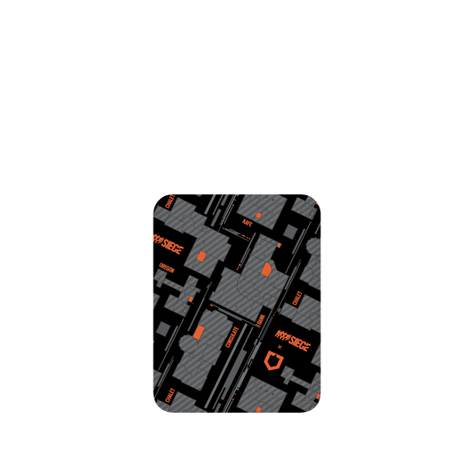 RhinoShield X 6: Siege SolidSuit Google Pixel 5 Case - Map - Orange