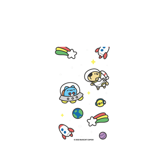 RhinoShield X BUGCAT CAPOO SolidSuit Google Pixel 6 Case - Capoo's Space Adventures