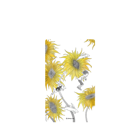 RHINOSHIELD X Jimmy SolidSuit Google Pixel 6 Case - Year of the Rabbit Series - Chasing in the sunflowers field