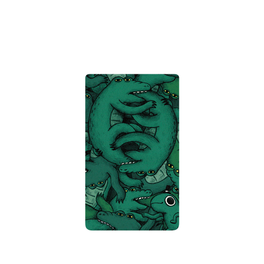 RhinoShield X Incrediville SolidSuit Google Pixel 6 Case - Crocodille Ying Yang