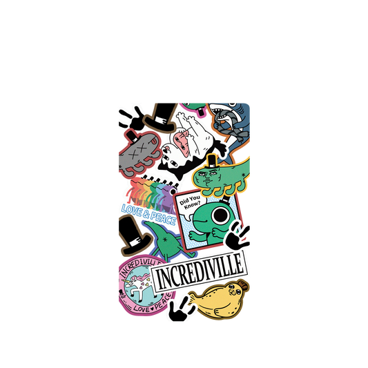 RhinoShield X Incrediville SolidSuit Google Pixel 6 Case - Odd Sticker Album