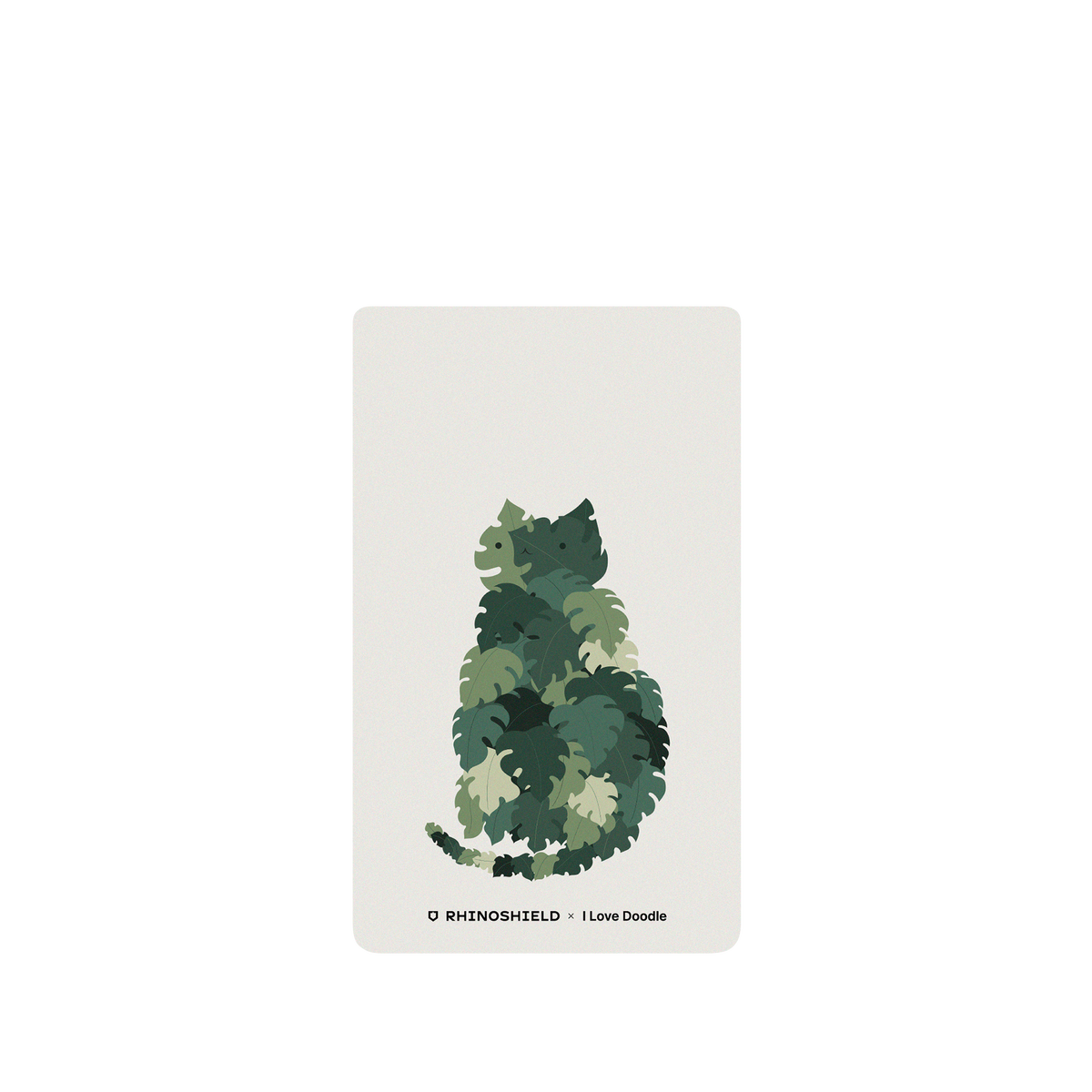 RhinoShield X I Love Doodle SolidSuit Google Pixel 6 Case - Cat and Plant - Meowstera