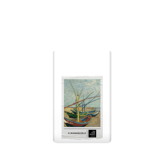 RHINOSHIELD X Van Gogh Museum  SolidSuit Google Pixel 6 Pro Case - Fishing Boats on the Beach - Ticket