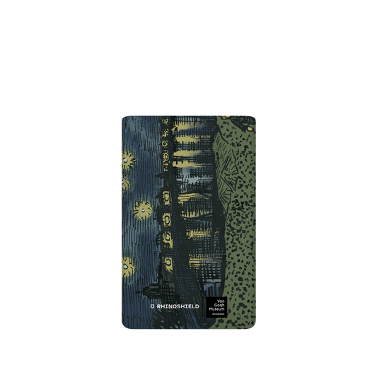 RHINOSHIELD X Van Gogh Museum  SolidSuit Google Pixel 6 Pro Case - Sketch of Starry Night Over the Rhône - Recolored by RHINOSHIELD