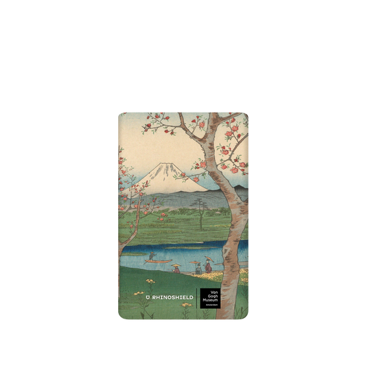 RHINOSHIELD X Van Gogh Museum  SolidSuit Google Pixel 6 Pro Case - View of Mount Fuji from Koshigaya - Utagawa Hiroshige