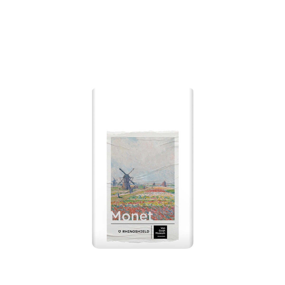 RHINOSHIELD X Van Gogh Museum  SolidSuit Google Pixel 6 Pro Case - Tulip Fields and Windmills - Claude Monet