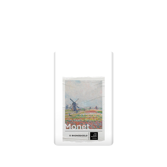 RHINOSHIELD X Van Gogh Museum  SolidSuit Google Pixel 6 Pro Case - Tulip Fields and Windmills - Claude Monet