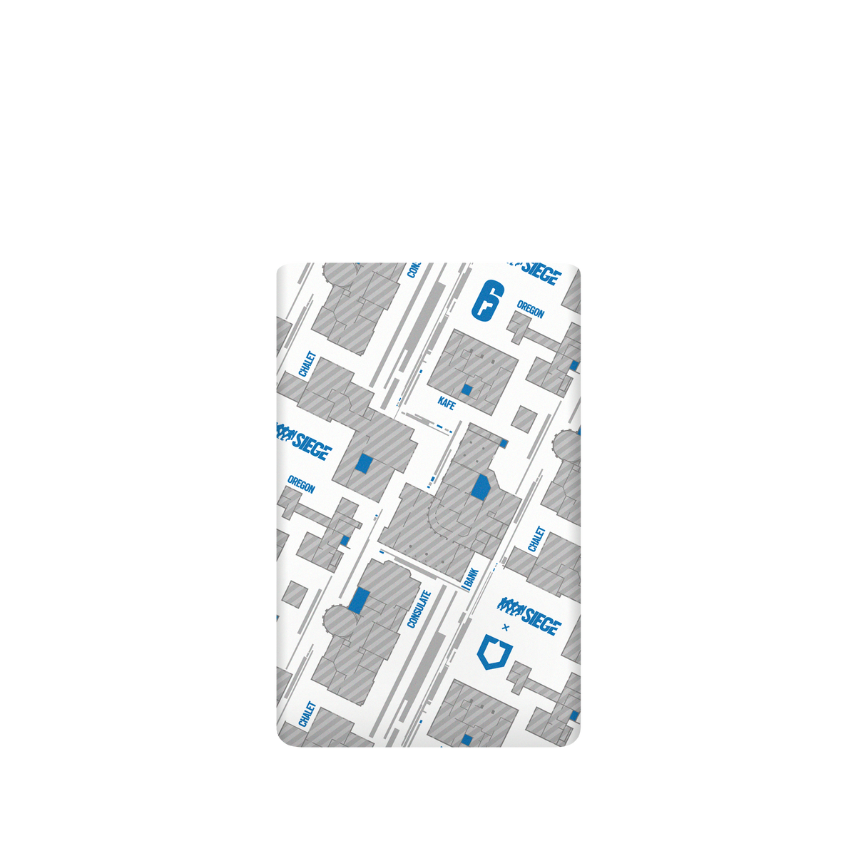 RhinoShield X 6: Siege SolidSuit Google Pixel 6 Pro Case - Map - Blue