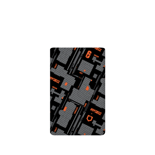RhinoShield X 6: Siege SolidSuit Google Pixel 6 Pro Case - Map - Orange