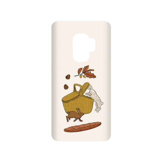 RHINOSHIELD SolidSuit Samsung Galaxy S9 Case: Original Designs - Picnic Bunnies