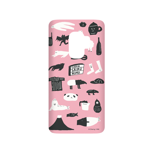 RhinoShield X LAIMO SolidSuit Samsung Galaxy S9 Case - LAIMO Frameless Pink