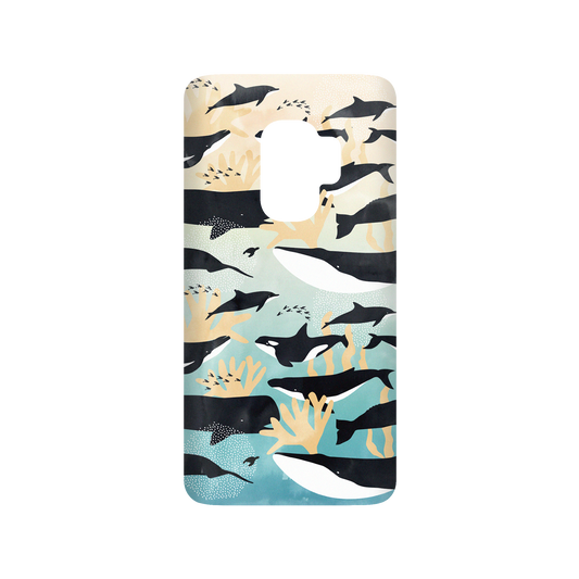 RHINOSHIELD X WasangShow SolidSuit Samsung Galaxy S9 Case - Call of the Ocean