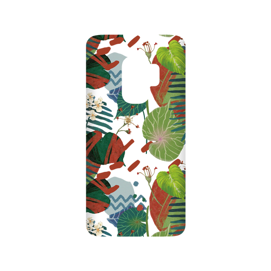 RHINOSHIELD X WasangShow SolidSuit Samsung Galaxy S9 Case - Tropical Leaves