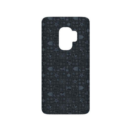 RhinoShield X 6: Siege SolidSuit Samsung Galaxy S9 Case - Mosaic - Dark Blue