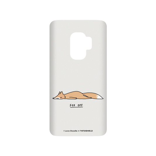 RhinoShield X I Love Doodle SolidSuit Samsung Galaxy S9 Case - Fox Off