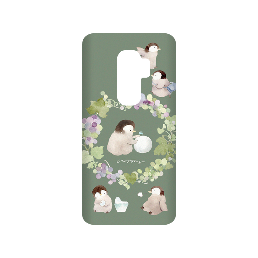 RhinoShield X Liang Feng SolidSuit Samsung Galaxy S9+ Case - Busy penguin