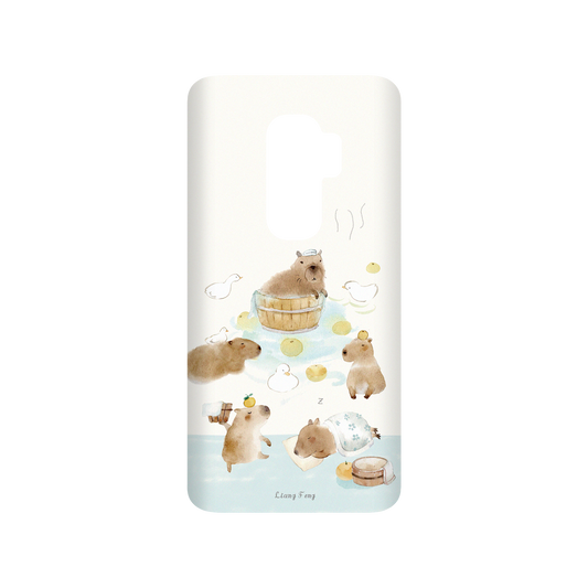 RHINOSHIELD X Liang Feng SolidSuit Samsung Galaxy S9+ Case - capybaras