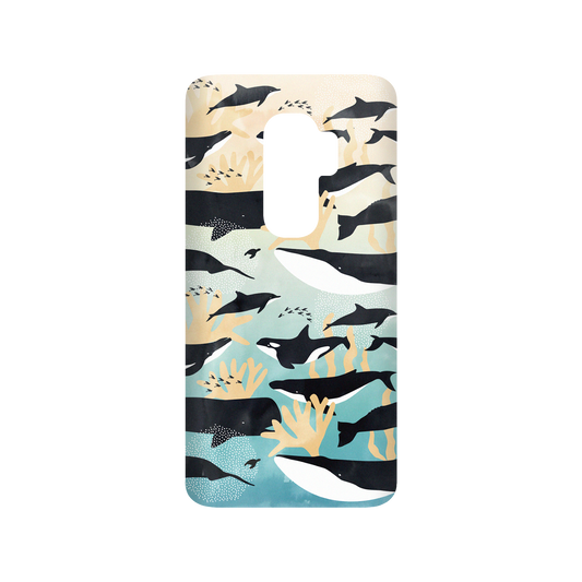 RHINOSHIELD X WasangShow SolidSuit Samsung Galaxy S9+ Case - Call of the Ocean