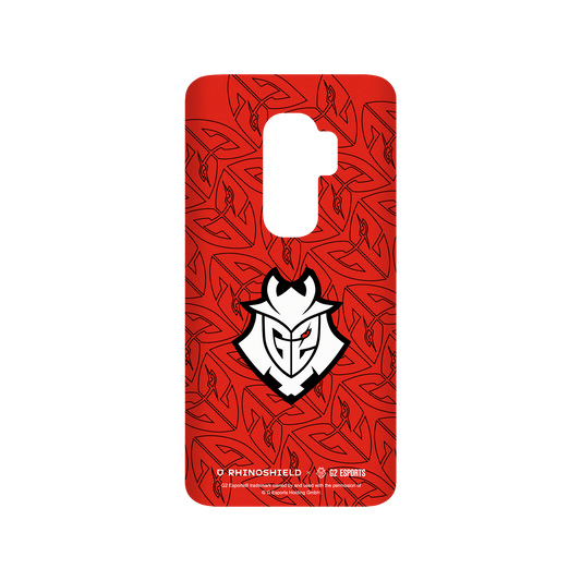 RhinoShield X G2 Esports SolidSuit Samsung Galaxy S9+ Case - G2 - Red Pattern