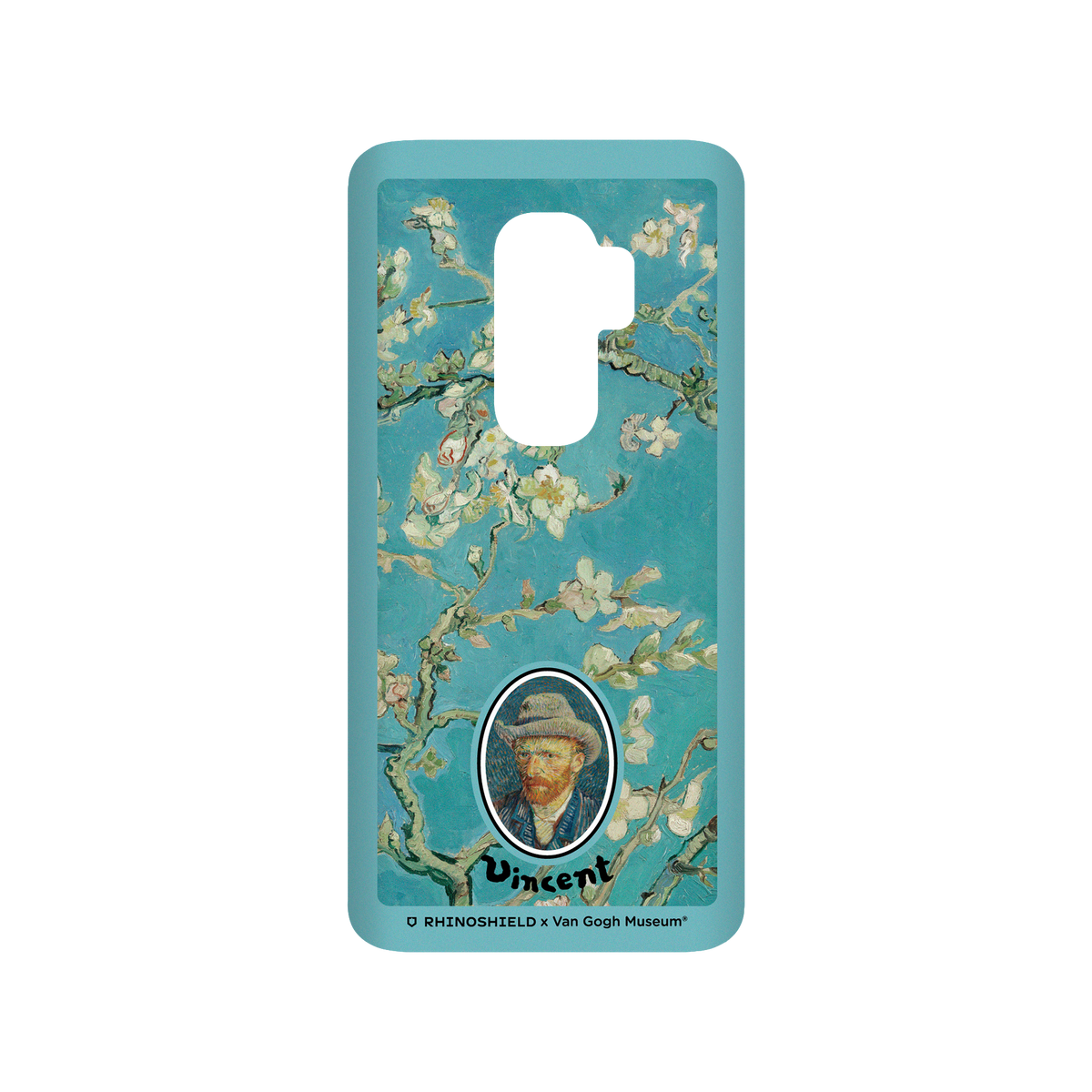 RhinoShield X Van Gogh Museum SolidSuit Samsung Galaxy S9+ Case - Almond Blossom - Frame