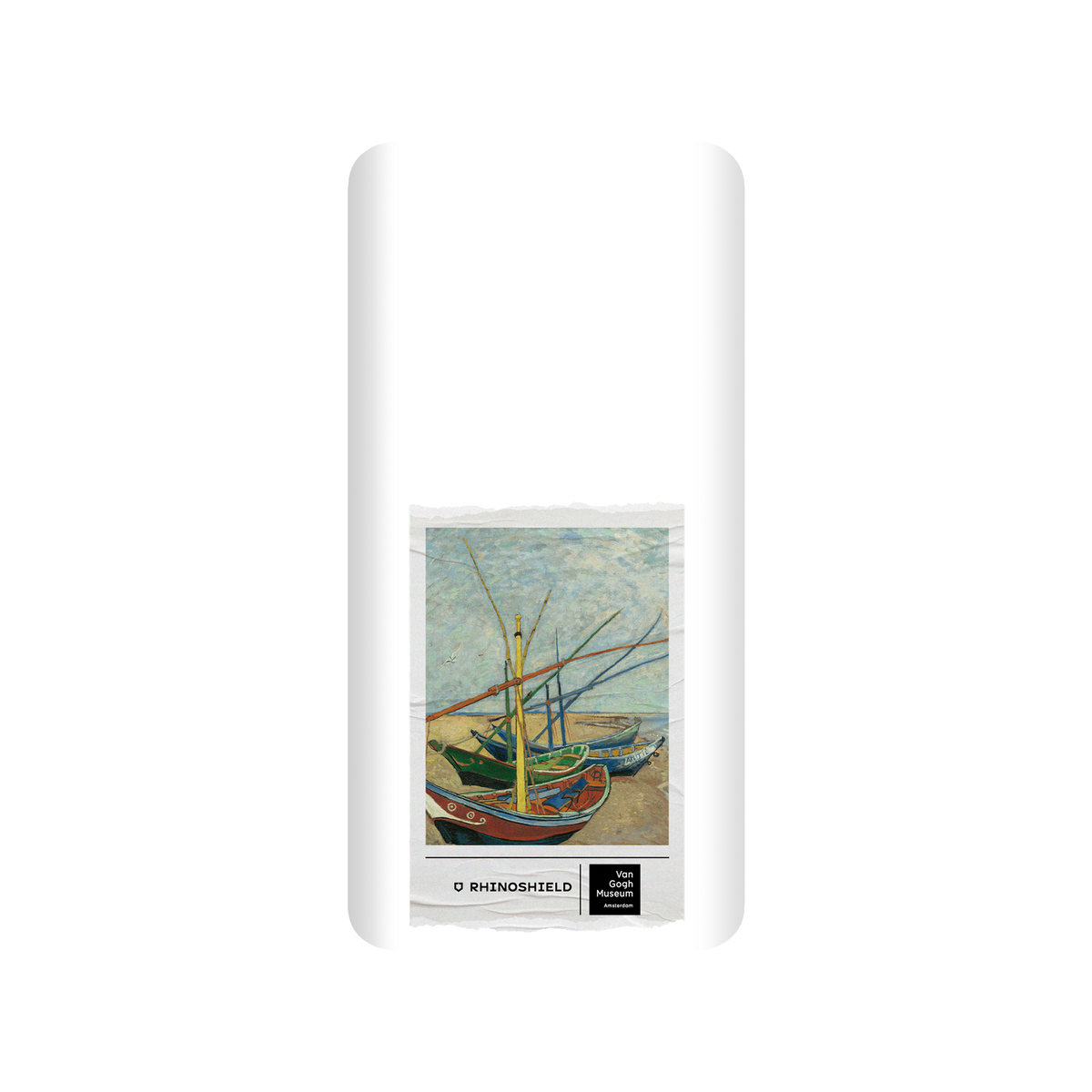RHINOSHIELD X Van Gogh Museum  SolidSuit Samsung Galaxy S9+ Case - Fishing Boats on the Beach - Ticket