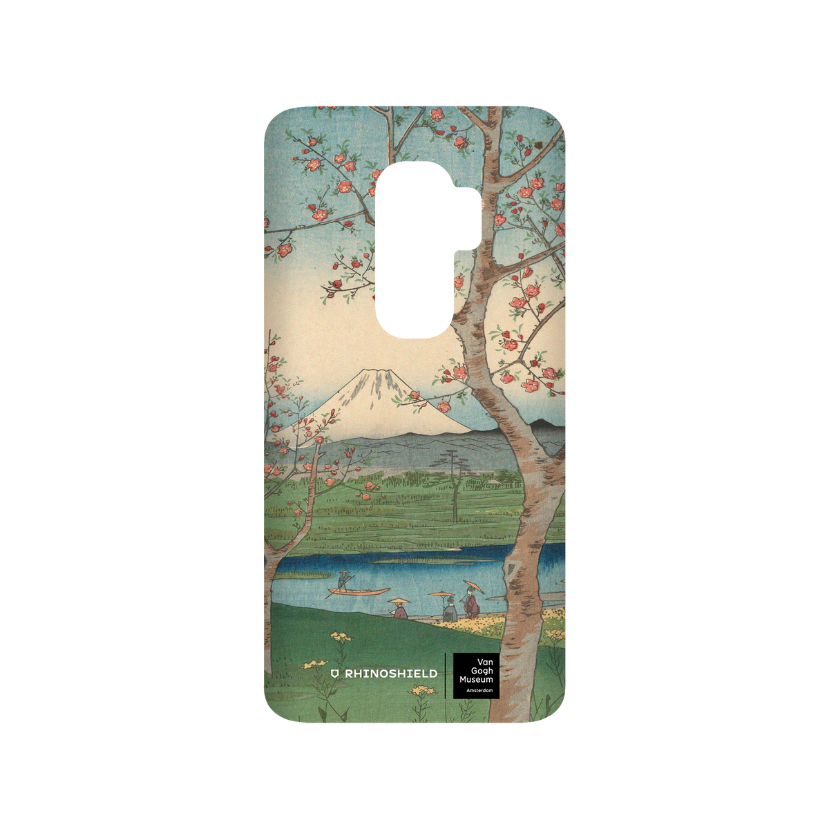 RHINOSHIELD X Van Gogh Museum  SolidSuit Samsung Galaxy S9+ Case - View of Mount Fuji from Koshigaya - Utagawa Hiroshige