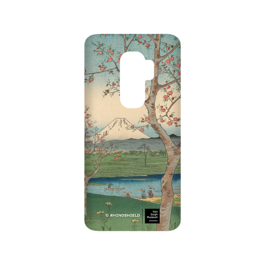 RHINOSHIELD X Van Gogh Museum  SolidSuit Samsung Galaxy S9+ Case - View of Mount Fuji from Koshigaya - Utagawa Hiroshige