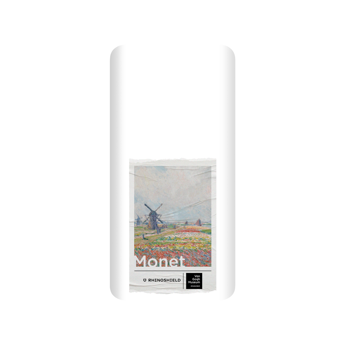 RHINOSHIELD X Van Gogh Museum  SolidSuit Samsung Galaxy S9+ Case - Tulip Fields and Windmills - Claude Monet