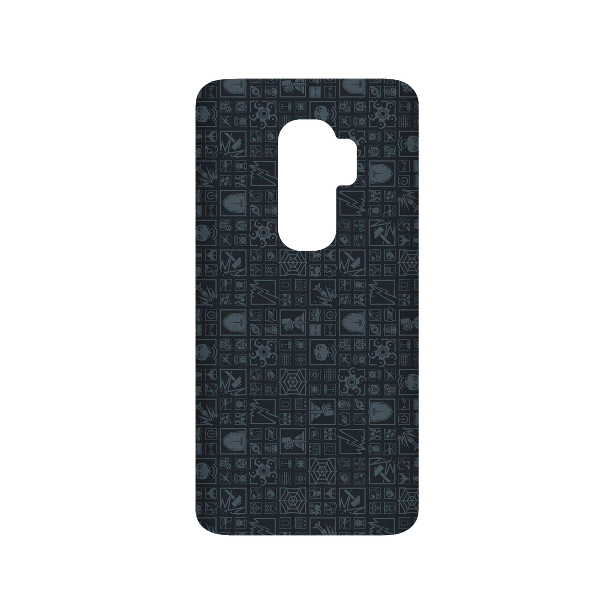 RhinoShield X 6: Siege SolidSuit Samsung Galaxy S9+ Case - Mosaic - Dark Blue