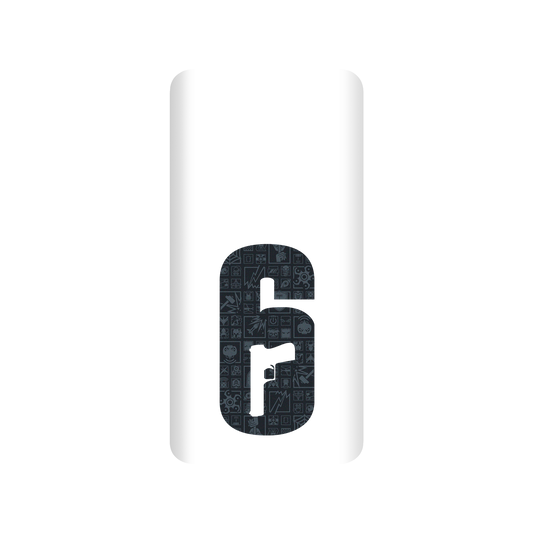 RhinoShield X 6: Siege SolidSuit Samsung Galaxy S9+ Case - 6 Dark Blue Logo