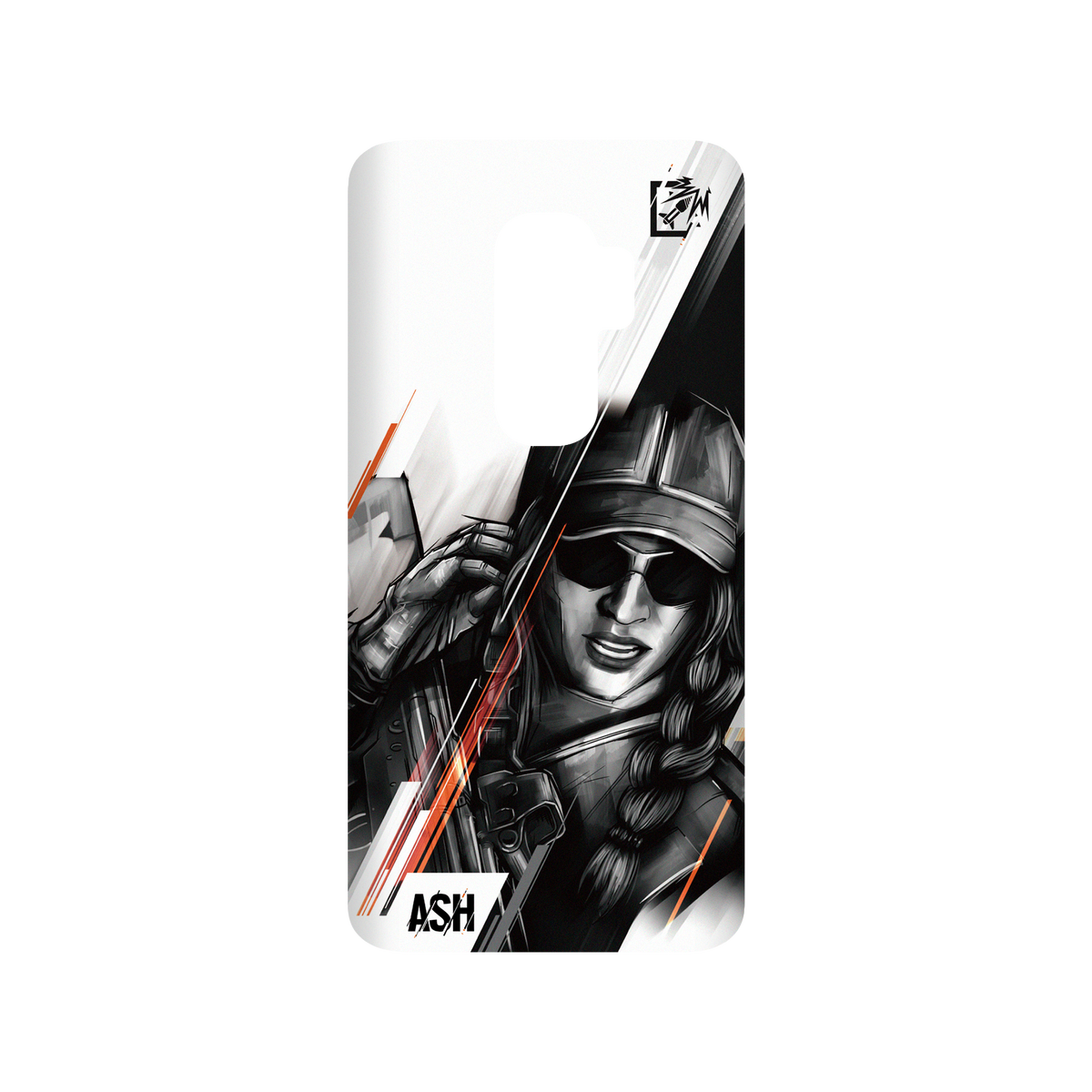 RhinoShield X 6: Siege SolidSuit Samsung Galaxy S9+ Case - Ash - Sketch