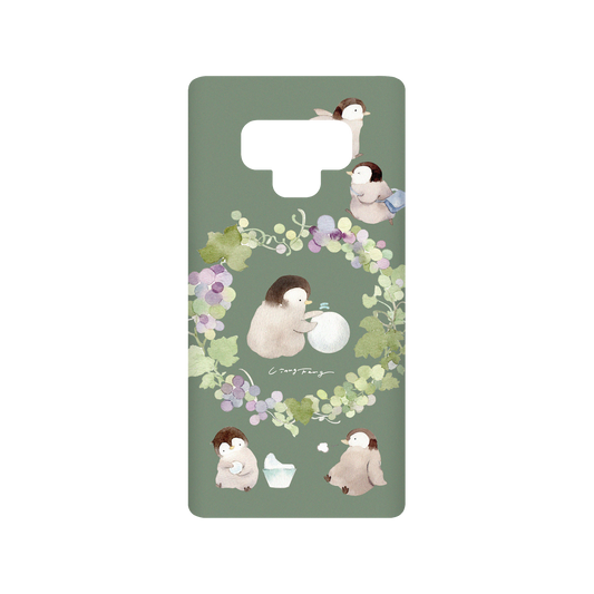 RhinoShield X Liang Feng SolidSuit Samsung Galaxy Note9 Case - Busy penguin