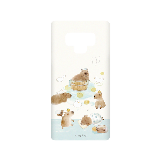 RHINOSHIELD X Liang Feng SolidSuit Samsung Galaxy Note9 Case - capybaras
