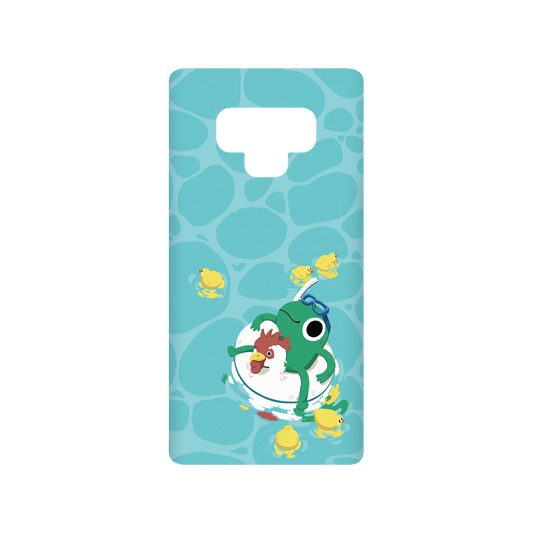 RhinoShield X Incrediville SolidSuit Samsung Galaxy Note9 Case - Chicken Floaty
