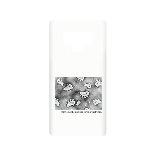 RHINOSHIELD X Incrediville  SolidSuit Samsung Galaxy Note9 Case - Microscopic Observation - White