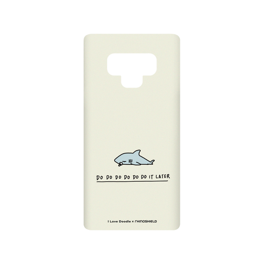 RhinoShield X I Love Doodle SolidSuit Samsung Galaxy Note9 Case - Dododo Do It Later
