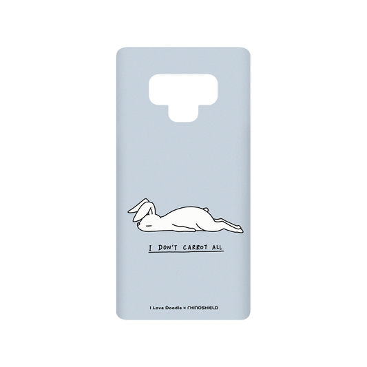 RhinoShield X I Love Doodle SolidSuit Samsung Galaxy Note9 Case - Rabbit Don't Care