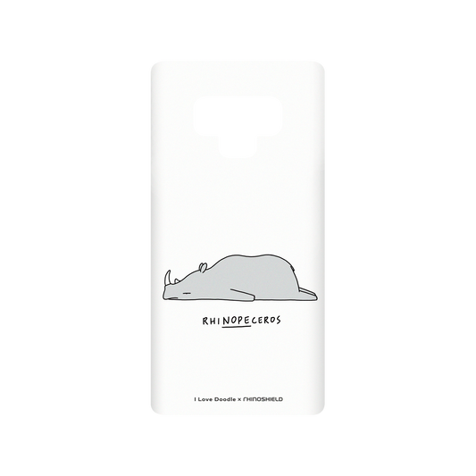 RhinoShield X I Love Doodle SolidSuit Samsung Galaxy Note9 Case - Rhinopeceros