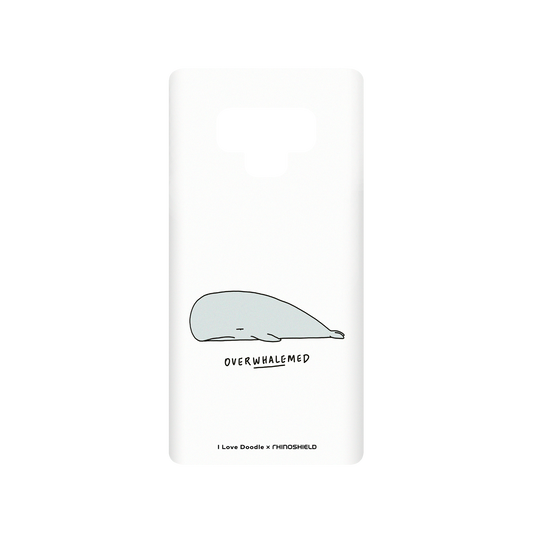 RhinoShield X I Love Doodle SolidSuit Samsung Galaxy Note9 Case - Overwhalemed